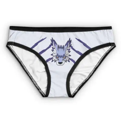 Garurumon Digimon Panties