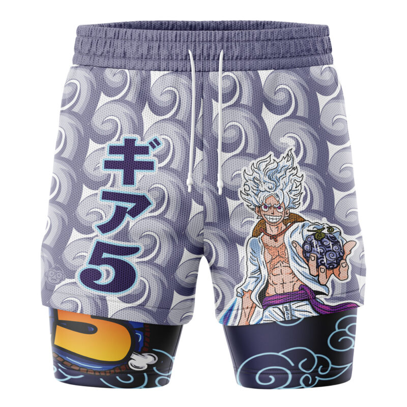 Gear Five Nika One Piece 2-in-1 Performance Shorts - Image 2