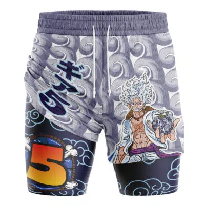 Gear Five Nika One Piece 2-in-1 Performance Shorts