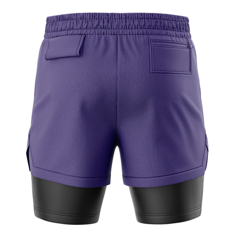 Gengar Face Pokemon 2-in-1 Performance Shorts - Image 4