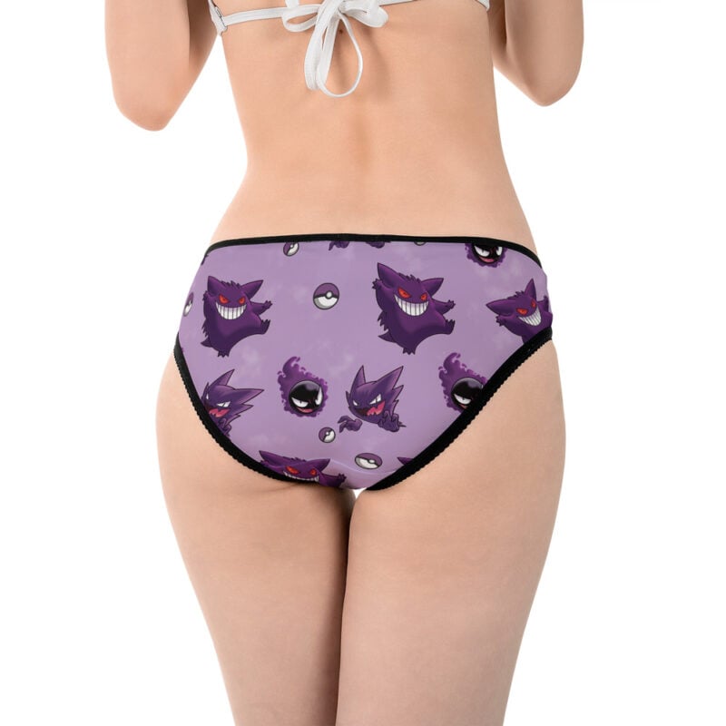 Gengar Pattern Pokemon Panties - Image 4