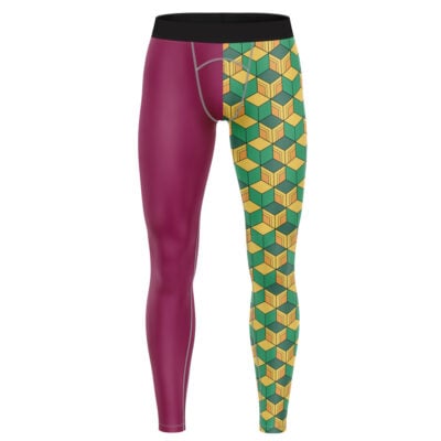 Giyu Tomioka Demon Slayer Compression Pants Spats