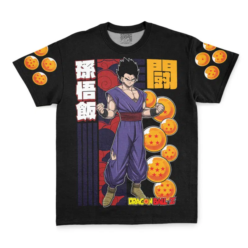 Gohan Fight Dragon Ball Z Streetwear T-Shirt