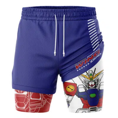 Gundam Wing Gundam 2-in-1 Performance Shorts