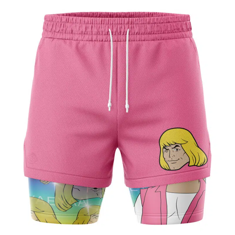 HEYYEYAA He-Man Masters of the Universe 2-in-1 Performance Shorts - Image 2