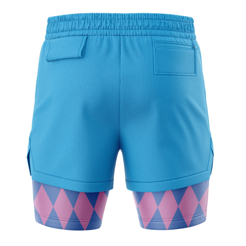 Howl’s Moving Castle Studio Ghibli 2-in-1 Performance Shorts - Image 4