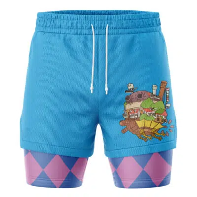 Howl’s Moving Castle Studio Ghibli 2-in-1 Performance Shorts