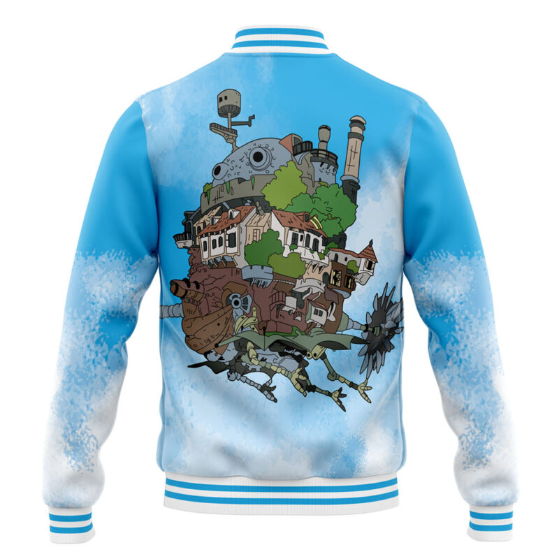 Howl's Moving Castle Studio Ghibli Varsity Jacket