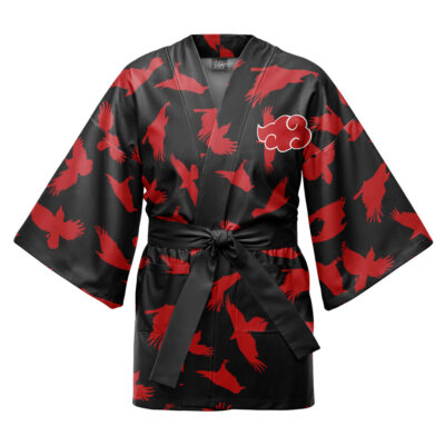 Itachi Crows Shippuden Happi Coat Haori Kimono