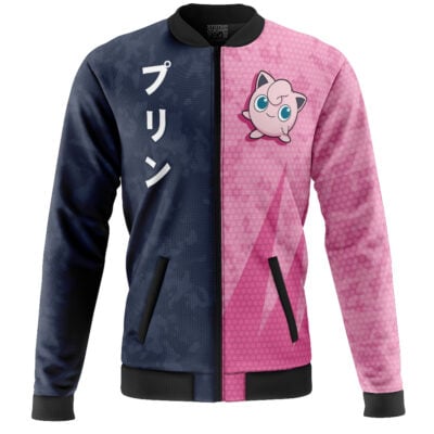 Jigglypuff Classic Pokemon Casual Bomber Jacket