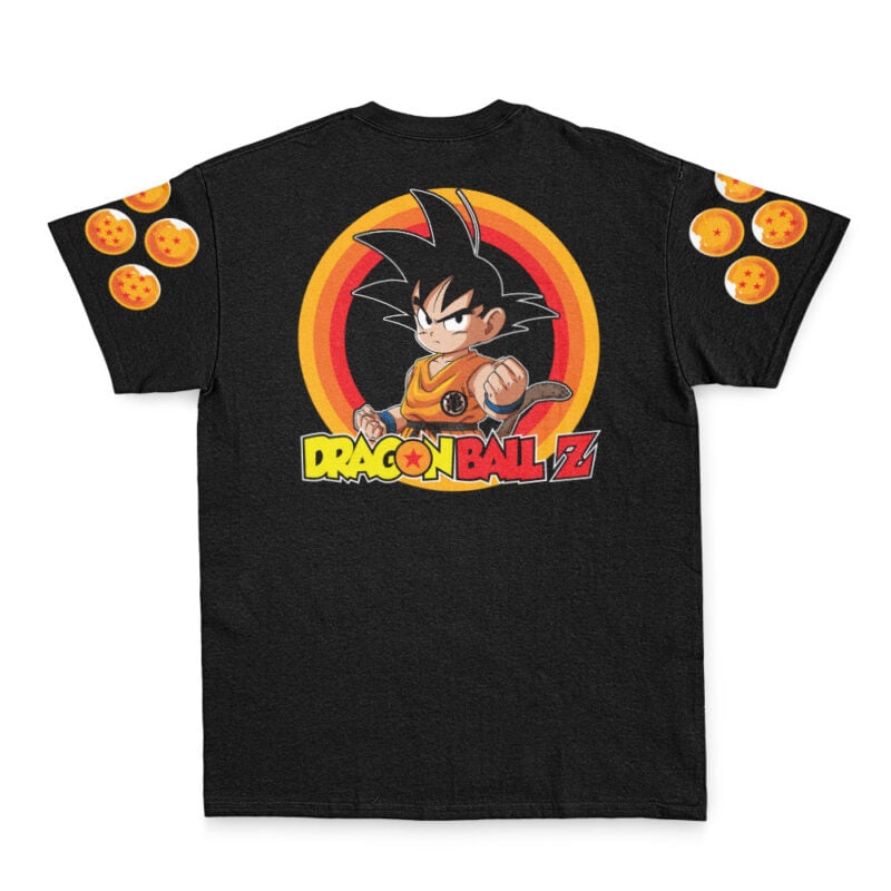 Kid Goku Fight Dragon Ball Z Streetwear T-Shirt - Image 3