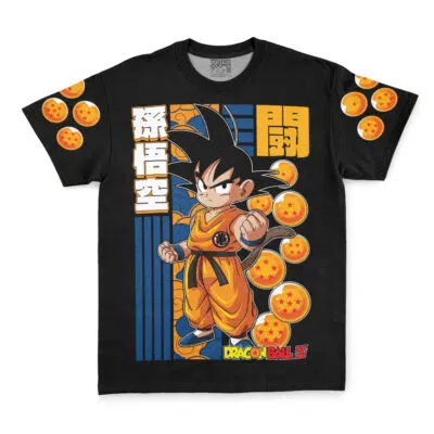 Kid Goku Fight Dragon Ball Z Streetwear T-Shirt