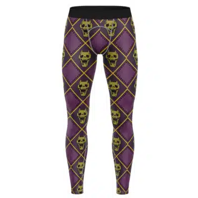 Killer Queen Jojo's Bizarre Adventure Compression Pants Spats
