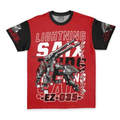 Lightning Saix Zoids Streetwear T-Shirt