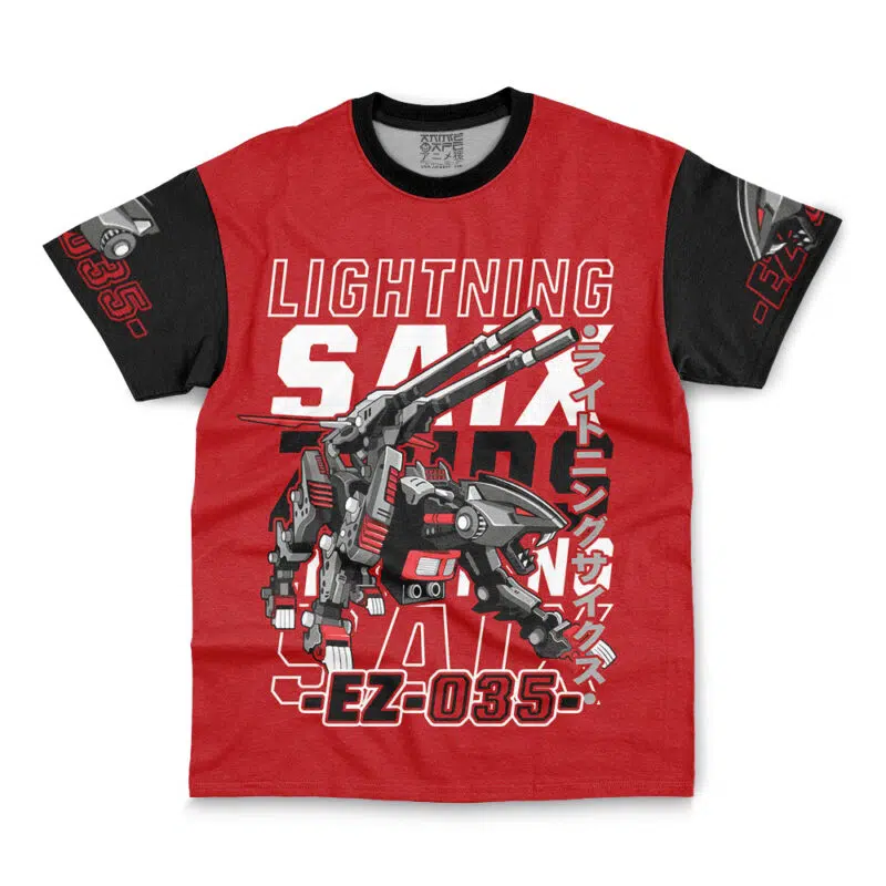 Lightning Saix Zoids Streetwear T-Shirt