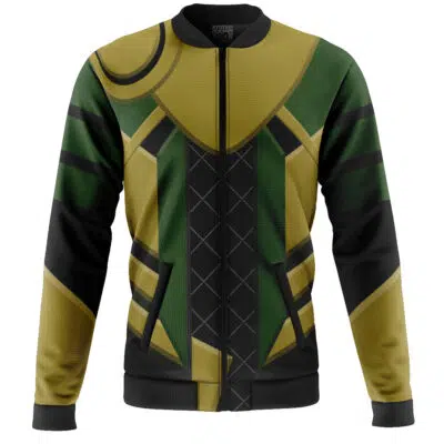 Loki Cosplay Marvel Casual Bomber Jacket