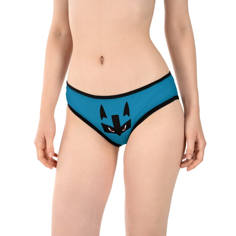 Lucario Face Pokemon Panties - Image 3