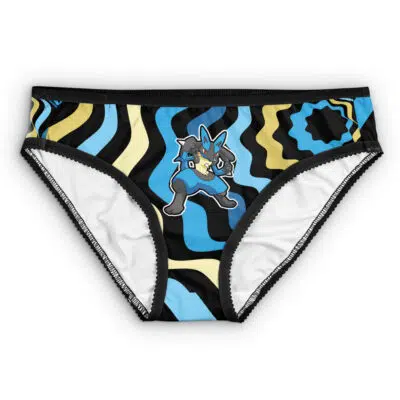 Lucario Trippy Pokemon Panties