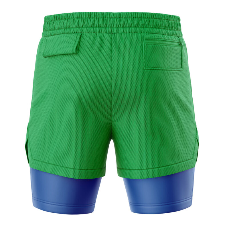 Luigi Super Mario Bros 2-in-1 Performance Shorts