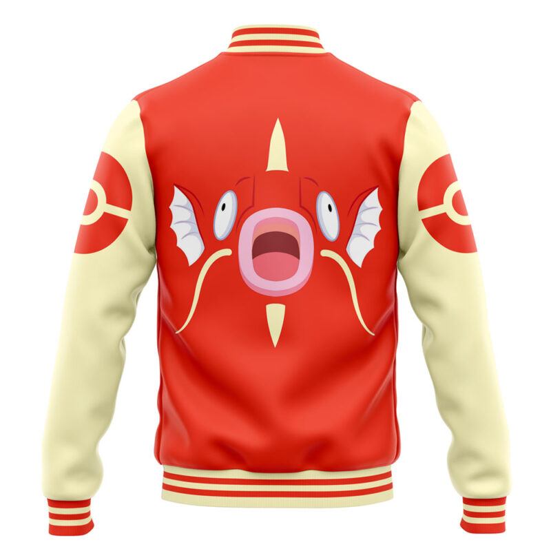 Magikarp Face Pokemon Varsity Jacket