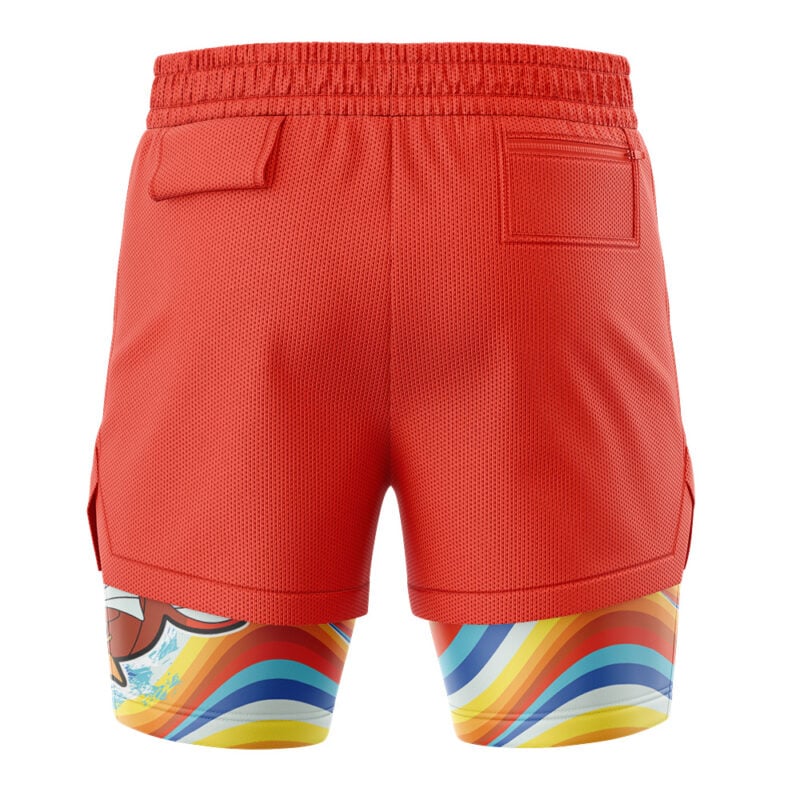 Magikarp Trippy Pokemon 2-in-1 Performance Shorts - Image 4
