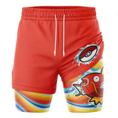 Magikarp Trippy Pokemon 2-in-1 Performance Shorts