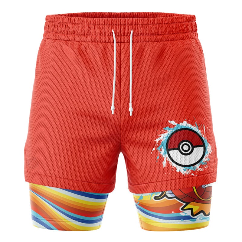 Magikarp Trippy Pokemon 2-in-1 Performance Shorts - Image 2
