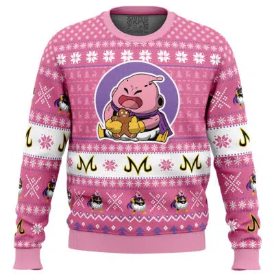 Majin Buu Dragon Ball Z Ugly Christmas Sweater