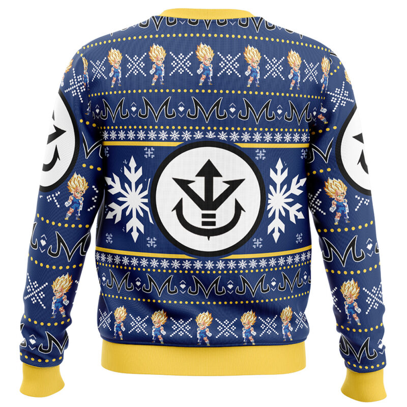 Majin Vegeta Dragon Ball Z Ugly Christmas Sweater - Image 2