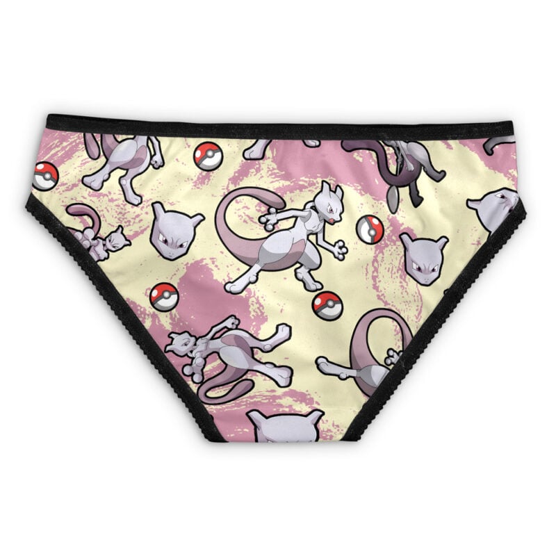 Mewtwo Pattern Pokemon Panties - Image 2