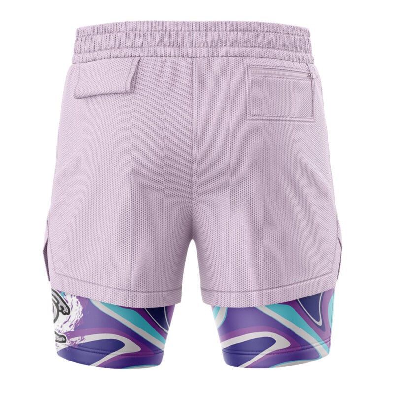 Mewtwo Trippy  Pokemon 2-in-1 Performance Shorts - Image 4