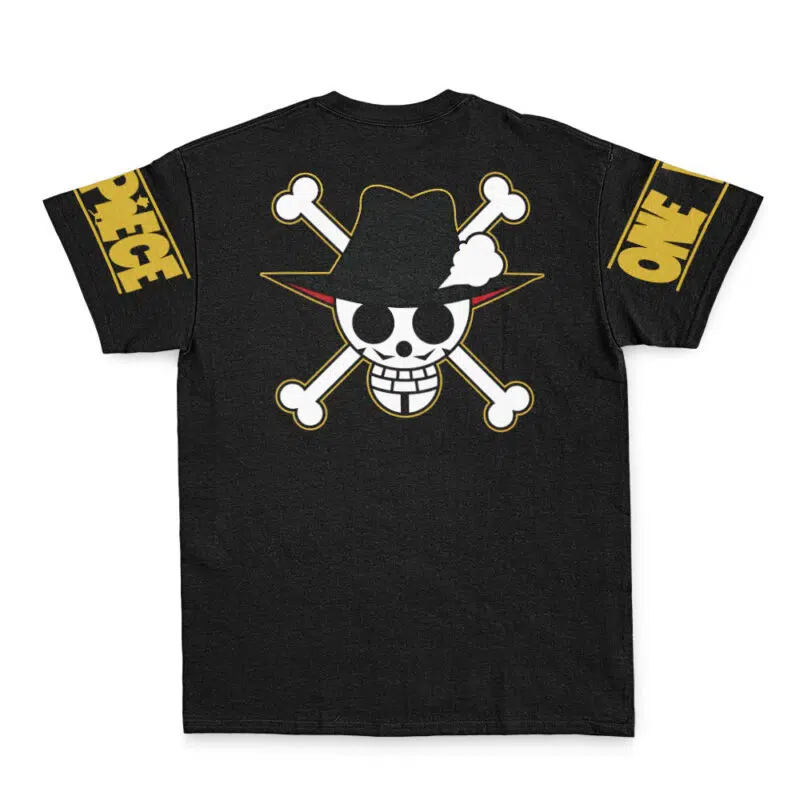 Mihawk Dead Or Alive One Piece Streetwear T-Shirt - Image 3