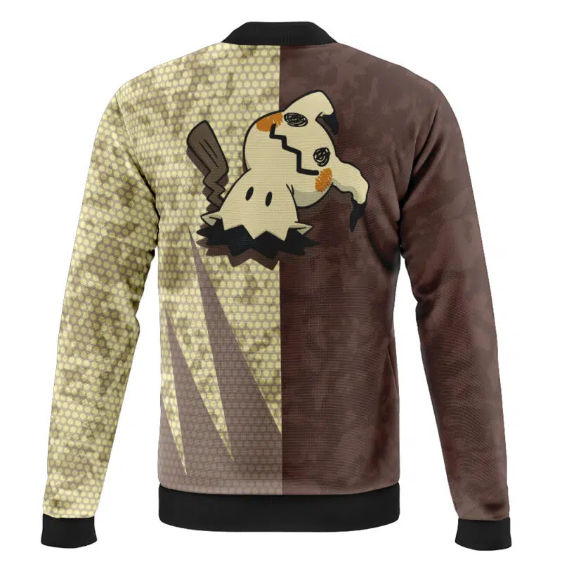 Mimikyu Classic Pokemon Casual Bomber Jacket - Image 2