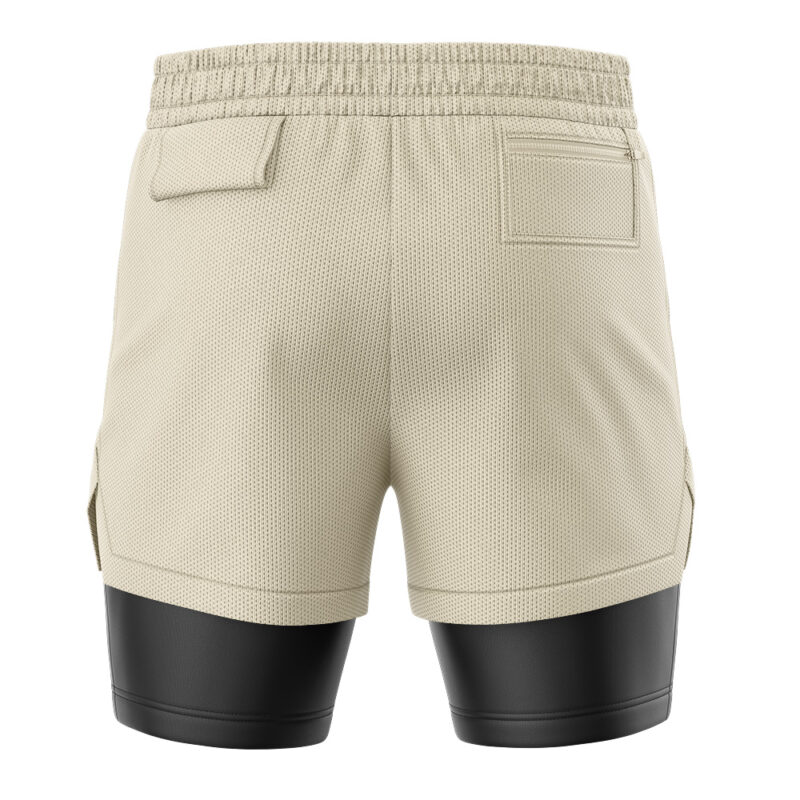 Mimikyu Face Pokemon 2-in-1 Performance Shorts - Image 4