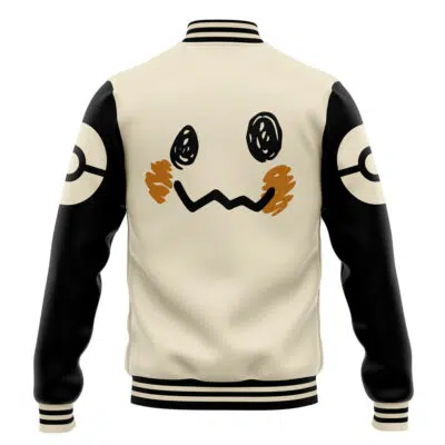 Mimikyu Face Pokemon Varsity Jacket