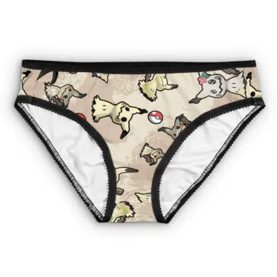 Mimikyu Pattern Pokemon Panties