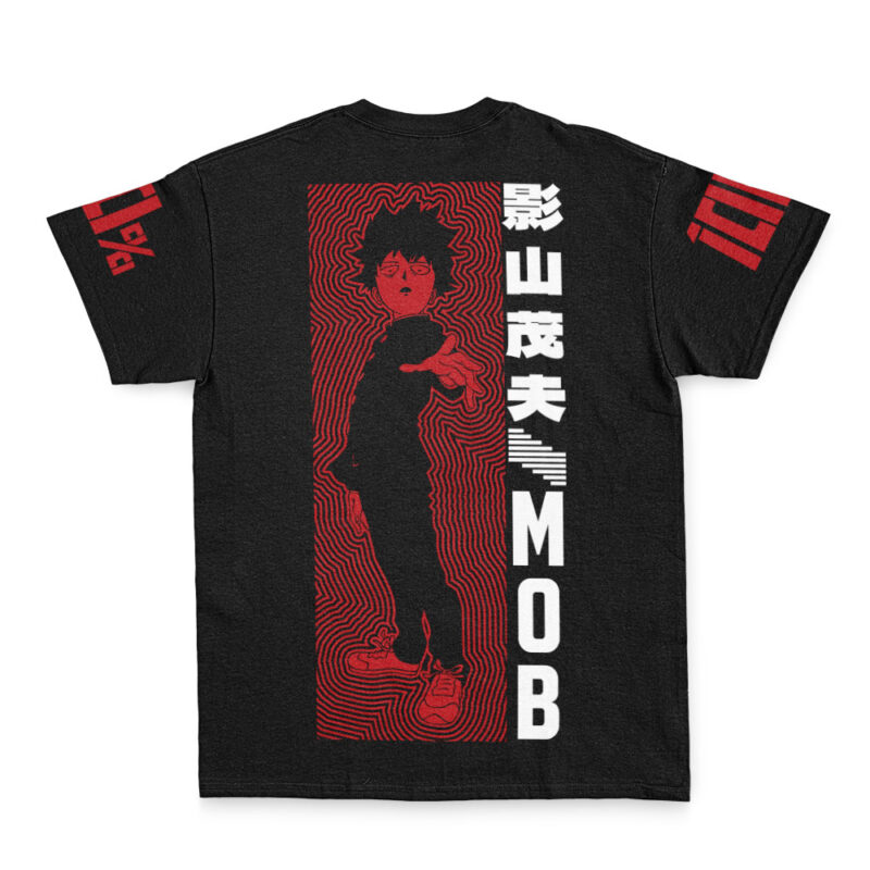 Mob 100% Mob Psycho Streetwear T-Shirt - Image 3