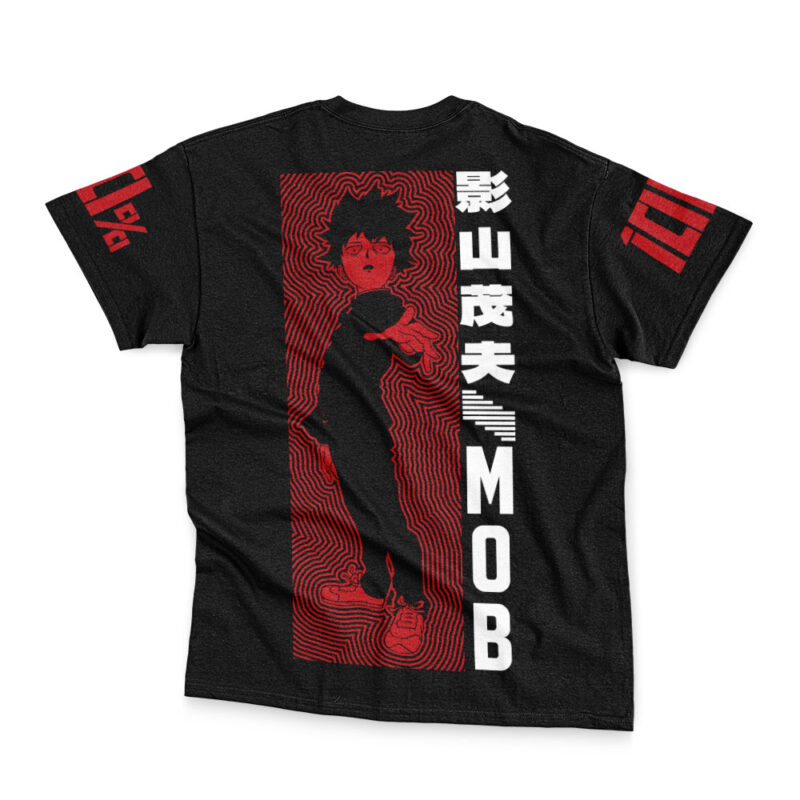 Mob 100% Mob Psycho Streetwear T-Shirt - Image 4