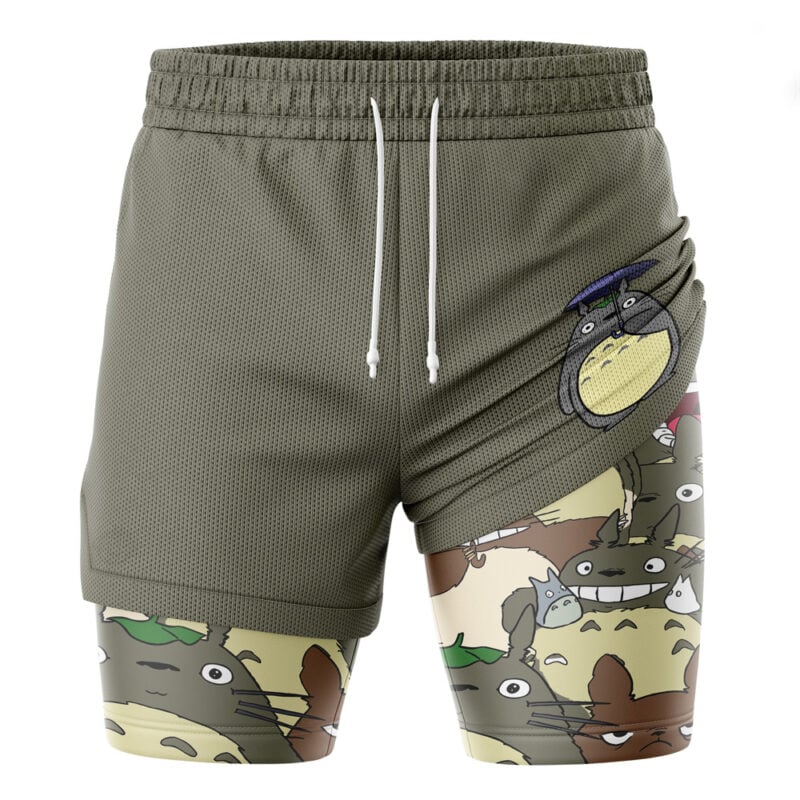 My Neighbor Totoro V2 Studio Ghibli 2-in-1 Performance Shorts - Image 4