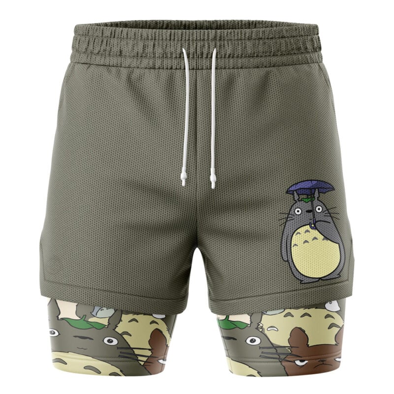 My Neighbor Totoro V2 Studio Ghibli 2-in-1 Performance Shorts - Image 2