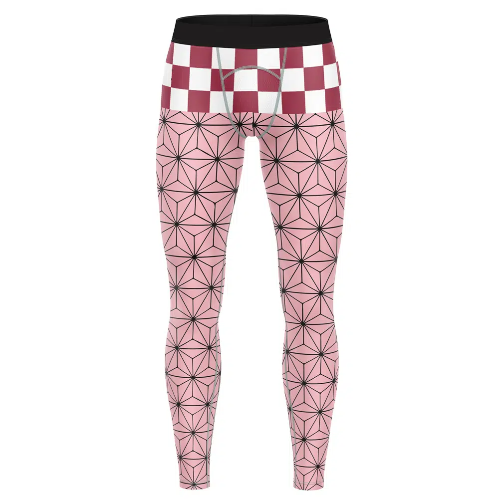 Nezuko Kamado Demon Slayer Compression Pants Spats