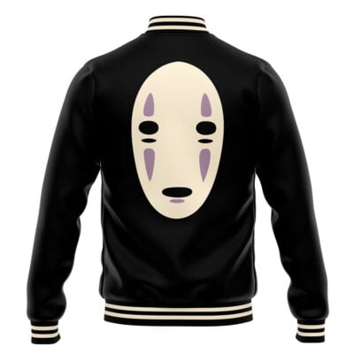 No Face Spirited Away Studio Ghibli Varsity Jacket