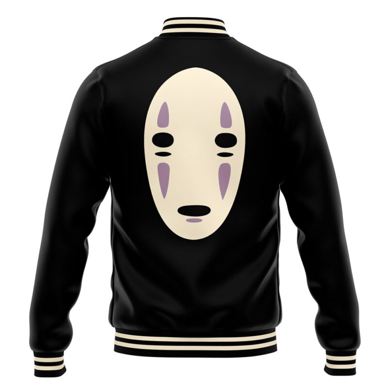 No Face Spirited Away Studio Ghibli Varsity Jacket