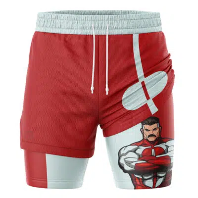 Omni Man Invincible 2-in-1 Performance Shorts