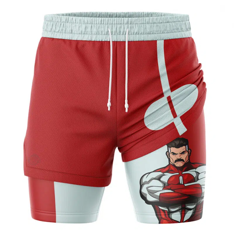 Omni Man Invincible 2-in-1 Performance Shorts