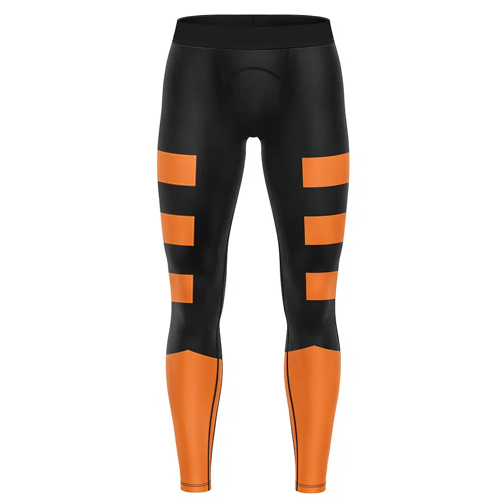 Orange Lantern DC Comics Compression Pants Spats