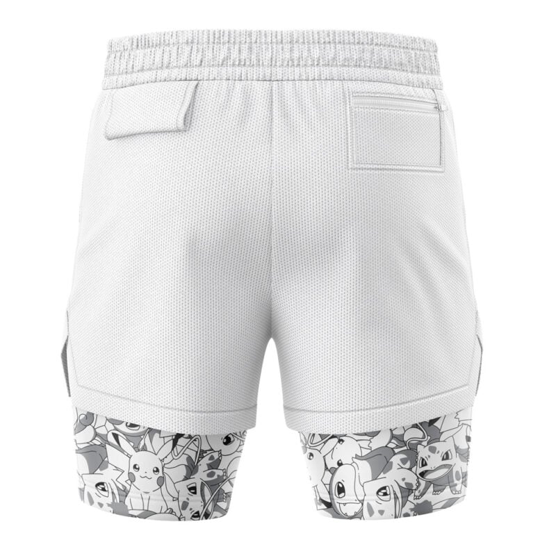 Original Starters Pokemon 2-in-1 Performance Shorts - Image 4
