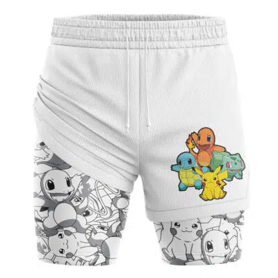 Original Starters Pokemon 2-in-1 Performance Shorts