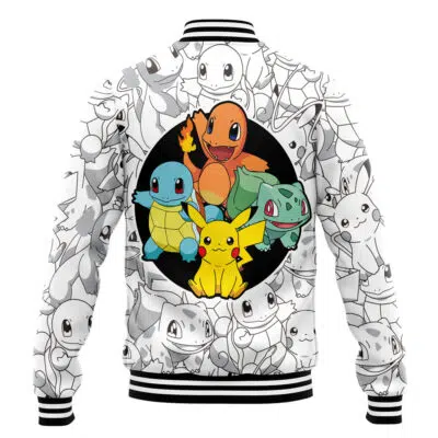 Original Starters Pokemon Varsity Jacket