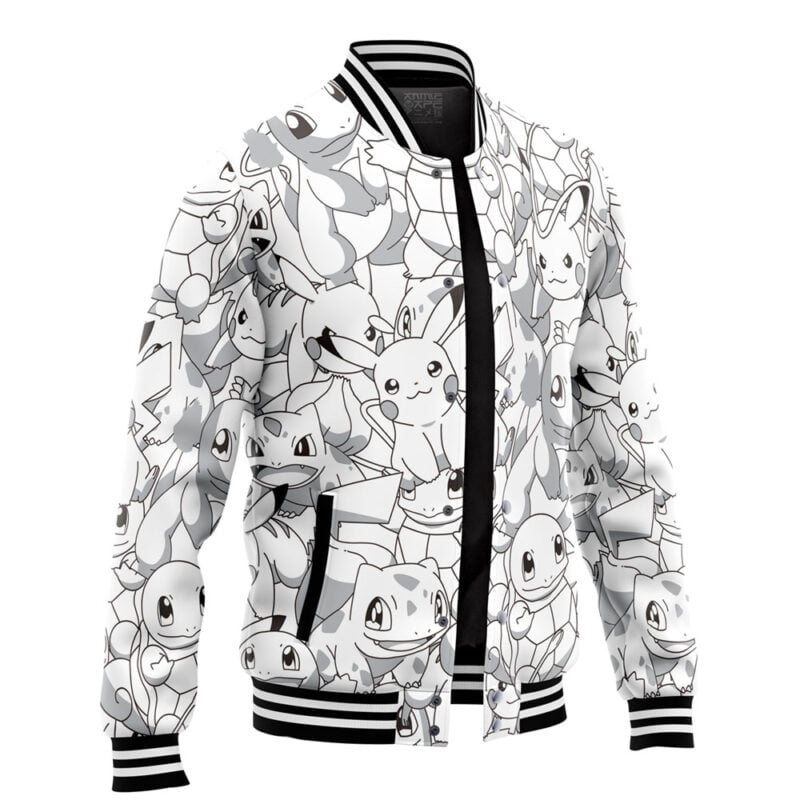 Original Starters Pokemon Varsity Jacket - Image 2